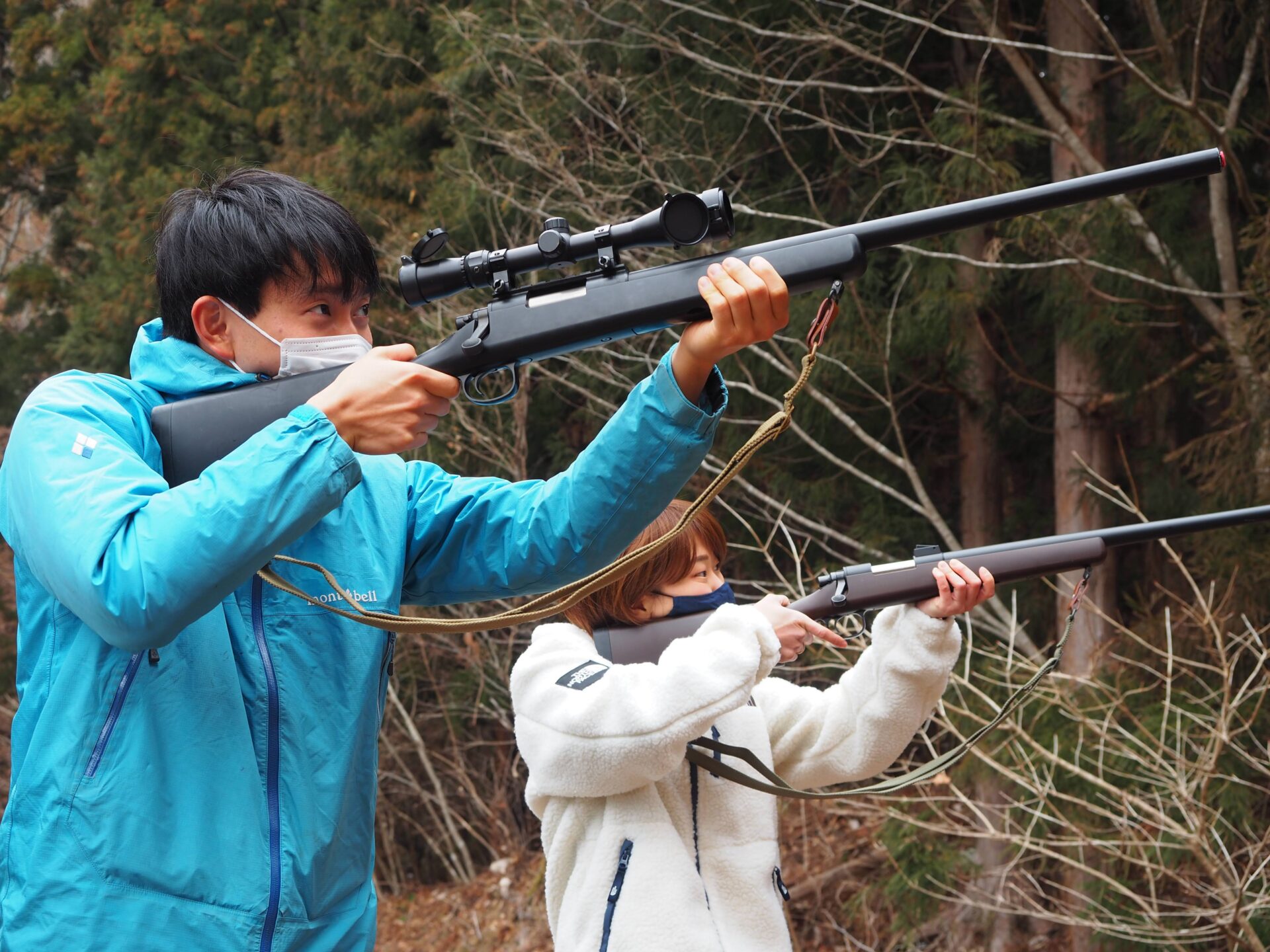 若手ハンターとプチ狩猟体験（銃猟編）